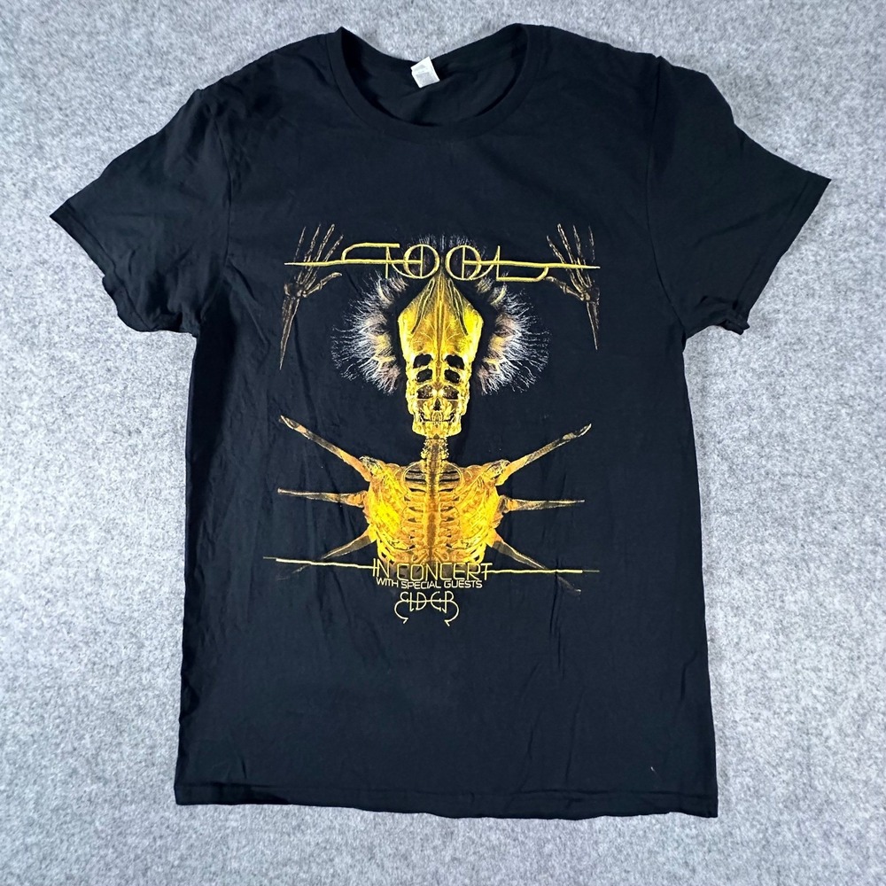 Tool Band Concert T-Shirt Size Medium Black Mens 2024 Tour Elder Graphic Pneuma